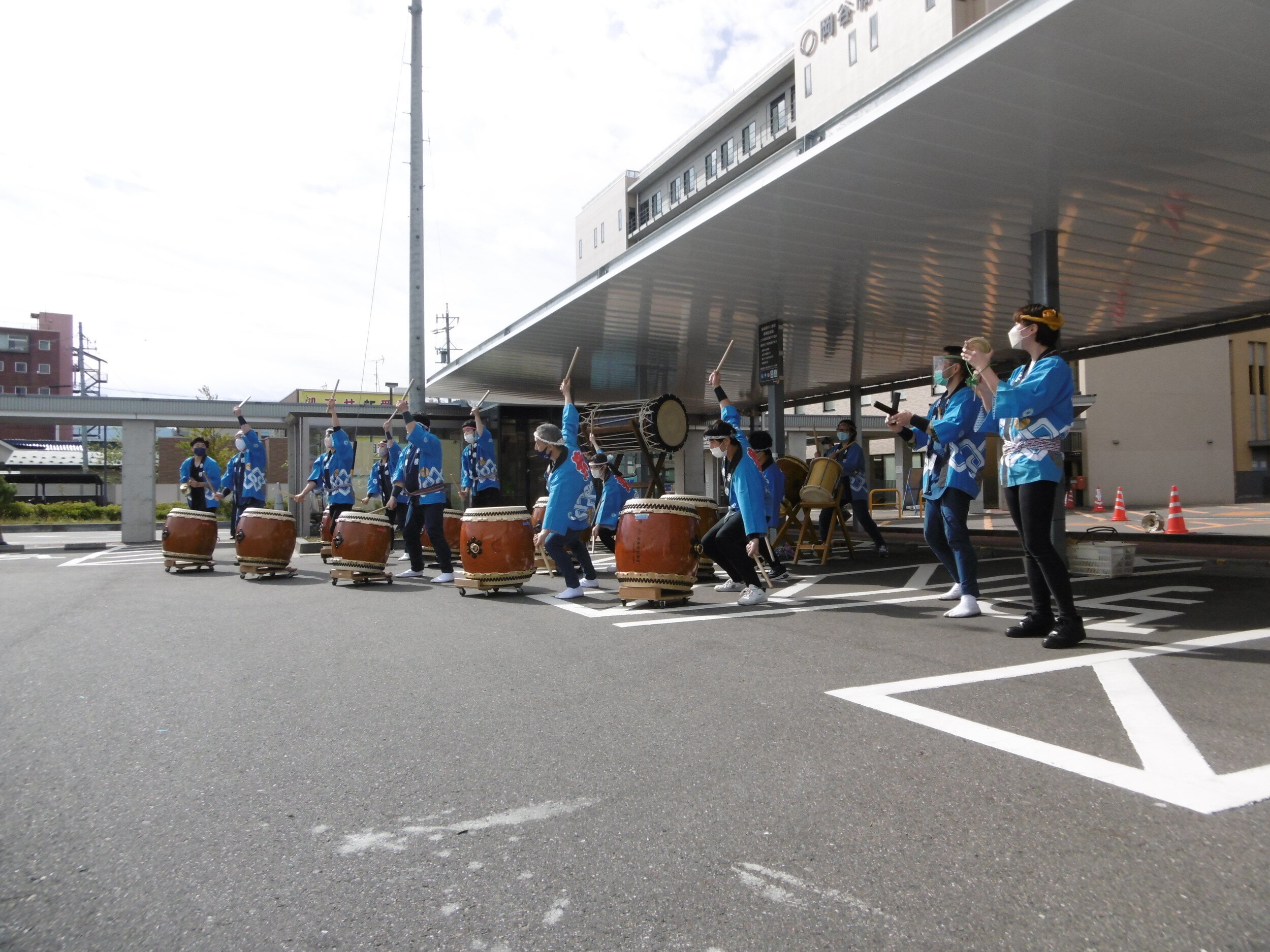 病院祭の風景